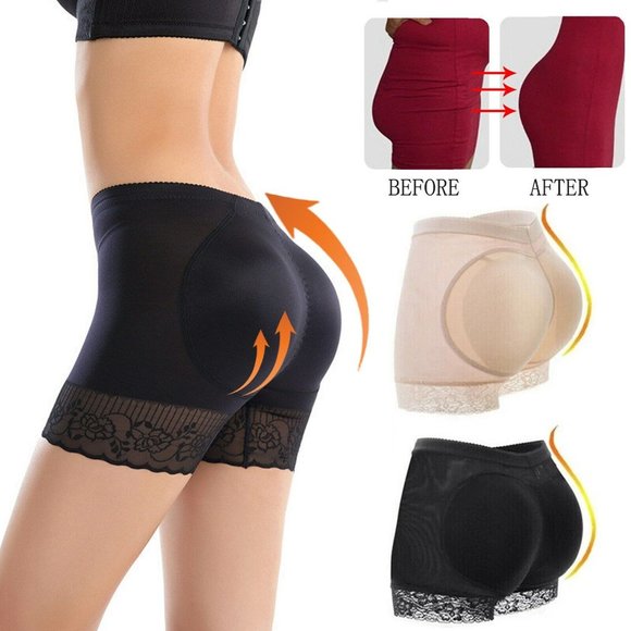 Butt Lift Women FAKE ASS & Hip Enhancer Booty Padded Underwear Panties Shaper - Picture 6 of 12